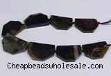 CNG2751 15.5 inches 30*45mm - 35*50mm freeform agate beads
