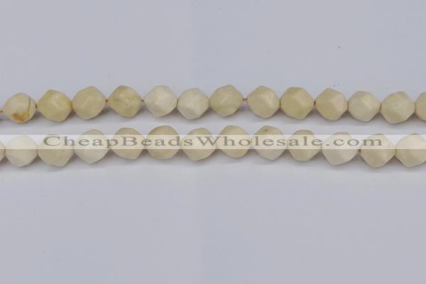 CNG6049 15.5 inches 12mm faceted nuggets jasper beads