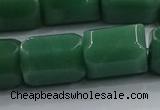 CNG6415 15.5 inches 15*20mm faceted nuggets green aventurine beads