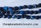 CNG8271 15.5 inches 13*18mm nuggets striped agate beads wholesale