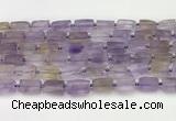 CNG8847 15.5 inches 8*12mm - 10*16mm nuggets matte ametrine beads