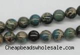 CNI03 16 inches 8mm round natural imperial jasper beads wholesale