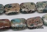 CNI16 16 inches 13*18mm rectangle natural imperial jasper beads wholesale