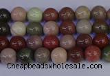 CNI350 15.5 inches 4mm round imperial jasper beads wholesale