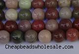 CNI351 15.5 inches 6mm round imperial jasper beads wholesale