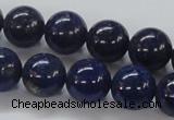 CNL232 15.5 inches 14mm round natural lapis lazuli beads wholesale