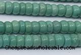 CNT541 15.5 inches 2*4mm - 3*4mm rondelle turquoise gemstone beads