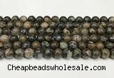 COP1802 15.5 inches 8mm round grey opal beads wholesale