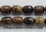 COP207 15.5 inches 10*14mm egg-shaped natural brown opal gemstone beads