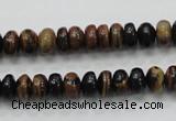 COP226 15.5 inches 5*8mm rondelle natural brown opal gemstone beads