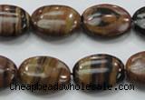 COP232 15.5 inches 15*20mm oval natural brown opal gemstone beads