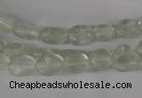 COV42 15.5 inches 8*10mm oval watermelon green beads wholesale