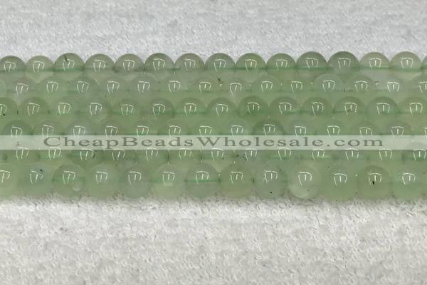 CPR401 15.5 inches 8mm round natural prehnite beads