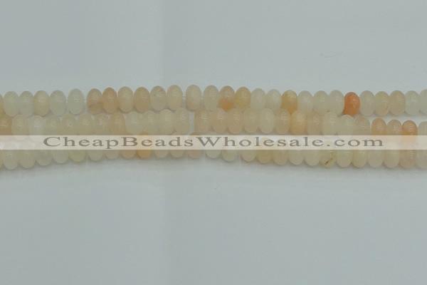 CRB2816 15.5 inches 5*8mm rondelle pink aventurine beads