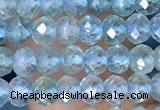 CRB3173 15.5 inches 2.5*4mm faceted rondelle tiny apatite beads