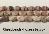 CRC1079 15.5 inches 18*25mm oval rhodochrosite beads wholesale