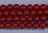 CRE320 15.5 inches 4mm round red jasper beads wholesale