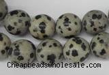 CRO320 15.5 inches 12mm round dalmatian jasper beads wholesale