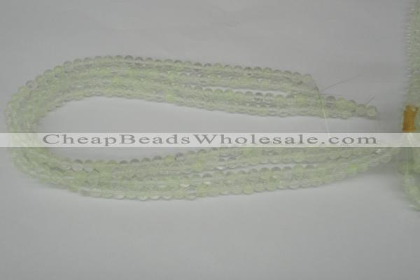 CRO56 15.5 inches 6mm round watermelon yellow beads wholesale