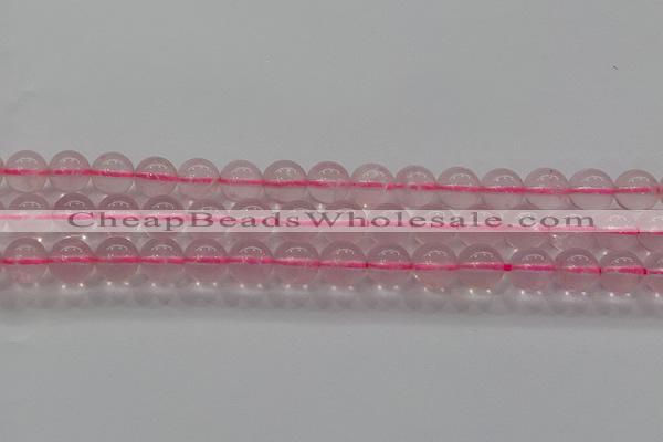 CRQ851 15.5 inches 8mm round natural rose quartz gemstone beads