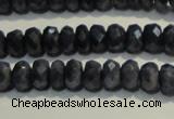CRZ971 15.5 inches 3*5mm faceted rondelle A- grade sapphire beads