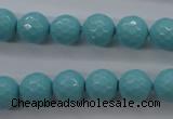 CSB1175 15.5 inches 10mm faceted round shell pearl beads