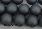 CSB1327 15.5 inches 8mm matte round shell pearl beads wholesale