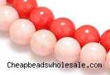 CSB15 16 inches 14mm round shell pearl beads Wholesale