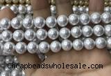 CSB2111 15.5 inches 10mm ball shell pearl beads wholesale