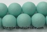 CSB2553 15.5 inches 10mm round matte wrinkled shell pearl beads