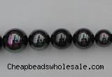 CSB404 15.5 inches 8mm - 16mm round shell pearl beads