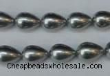 CSB860 15.5 inches 10*12mm teardrop shell pearl beads wholesale