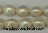 CSB880 15.5 inches 13*15mm nuggets shell pearl beads wholesale