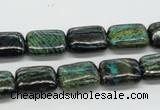 CSG08 15.5 inches 10*14mm rectangle long spar gemstone beads wholesale