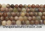 CSS779 15.5 inches 14mm round sunstone gemstone beads wholesale
