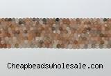 CSS783 15.5 inches 4mm round sunstone gemstone beads wholesale