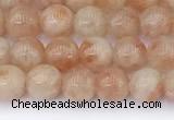 CSS790 15.5 inches 6mm round golden sunstone beads wholesale