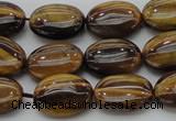CTE1714 15.5 inches 10*14mm oval yellow tiger eye beads wholesale