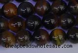 CTE1803 15.5 inches 10mm round blue iron tiger beads wholesale