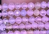 CTG1300 15.5 inches 2mm faceted round morganite gemstone beads