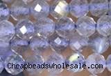 CTG1508 15.5 inches 3mm faceted round labradorite beads wholesale