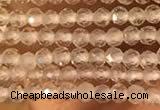 CTG2158 15 inches 2mm,3mm & 4mm faceted round white crystal beads