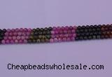 CTO626 15.5 inches 5mm round tourmaline gemstone beads wholesale