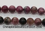 CTO64 15.5 inches 9mm round natural tourmaline gemstone beads