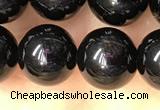 CTO703 15.5 inches 10mm round black tourmaline beads wholesale