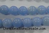 CTU1733 15.5 inches 8mm round synthetic turquoise beads