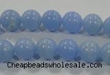 CTU1734 15.5 inches 10mm round synthetic turquoise beads