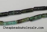 CTU2462 15.5 inches 3*10mm tube African turquoise beads wholesale