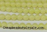 CTU2515 15.5 inches 4mm round synthetic turquoise beads