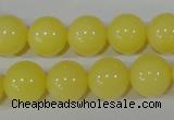 CTU2519 15.5 inches 12mm round synthetic turquoise beads